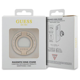 Guess MagSafe Ring Kalnų krištolinis laikiklis - auksinis