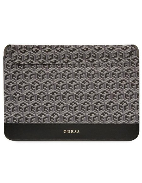 Guess GCube Stripes dėklas 14" nešiojamam kompiuteriui - juodas