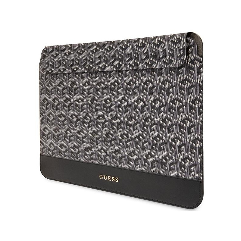 Guess GCube Stripes dėklas 16" nešiojamam kompiuteriui - juodas