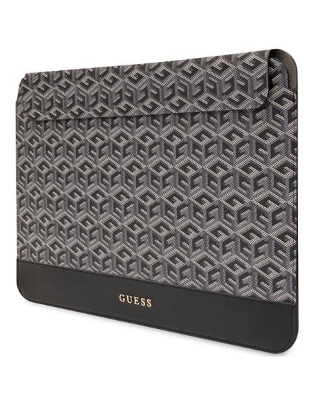 Guess GCube Stripes dėklas 16" nešiojamam kompiuteriui - juodas