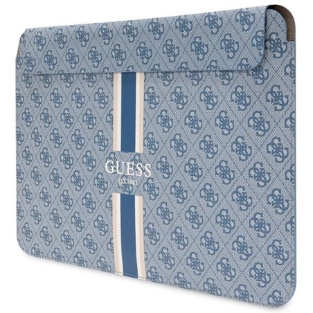 Guess 4G Printed Stripes dangtelis 16" nešiojamam kompiuteriui - mėlynas Guess 4G Printed Stripes dangtelis 16" nešiojamam kompiuteriui - mėlynas