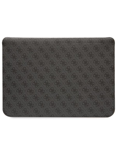 Guess 4G Printed Stripes dangtelis 16" nešiojamam kompiuteriui – juodas Guess 4G Printed Stripes dangtelis 16" nešiojamam kompiuteriui – juodas
