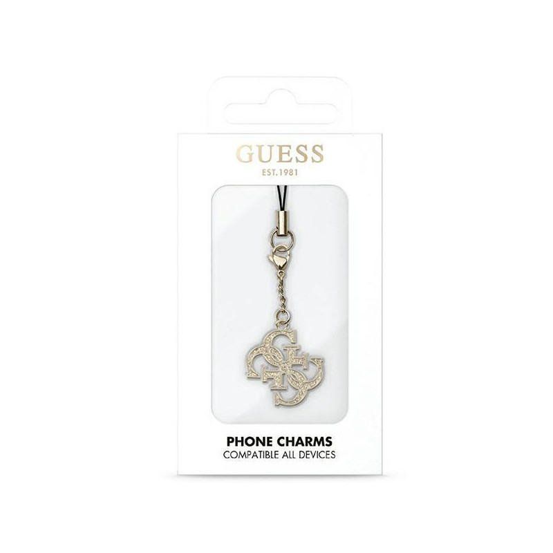 Guess 4G Glitter Charm – auksinis