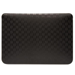 Karl Lagerfeld Saffiano Monogram Choupette dėklas 16" nešiojamam kompiuteriui - juodas