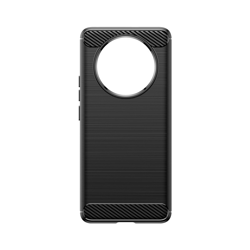 Lankstus anglies rašto dėklas, skirtas Realme 11 Pro / 11 Pro+ Carbon Case - juodas