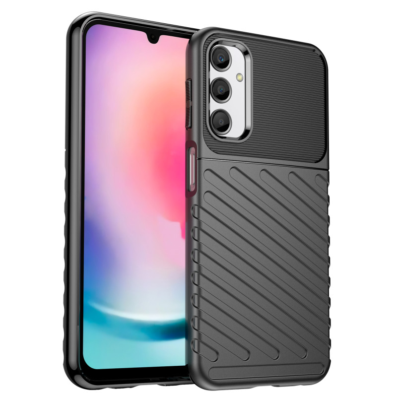 Samsung M34 Thunder Case šarvuotas dėklas - juodas