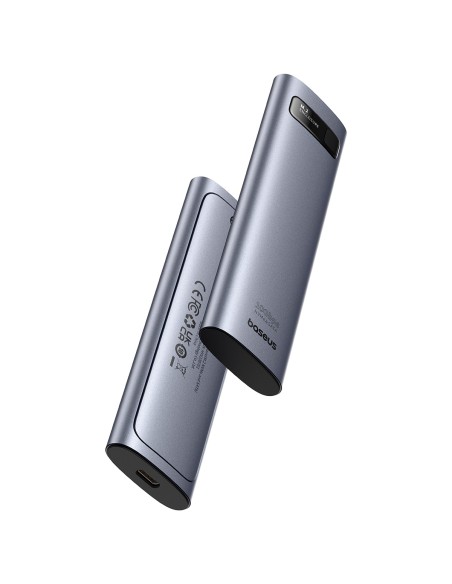 Baseus FlyJoy Series M.2 NVMe / M.2 SATA 10 Gb/ s SSD lizdas – pilka Baseus FlyJoy Series M.2 NVMe / M.2 SATA 10 Gb/ s SSD lizdas – pilka