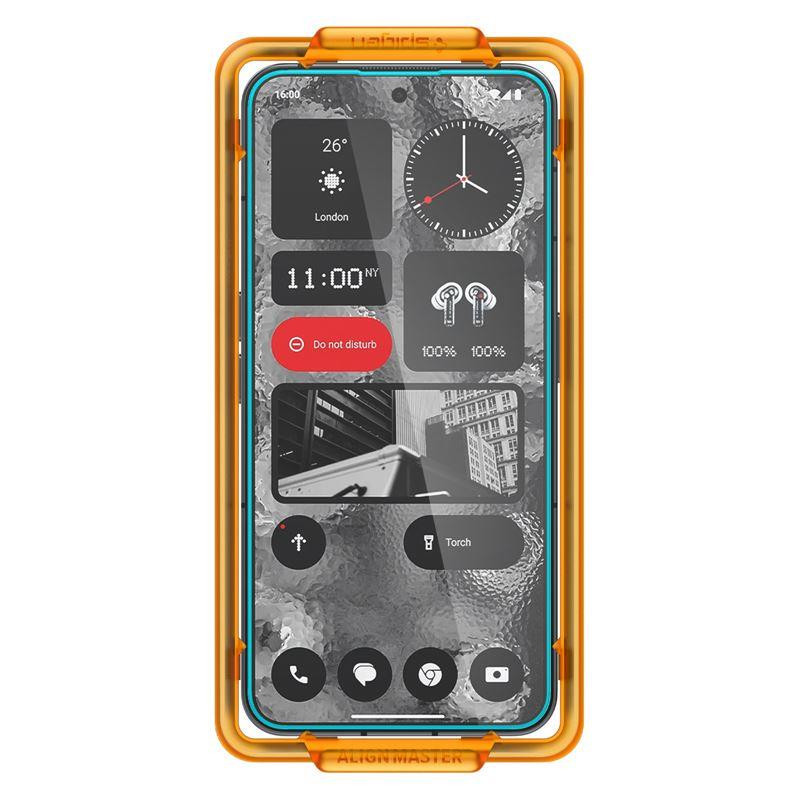 Spigen ALM Glas.tR grūdintas stiklas for Nothing Phone 2 - 2 vnt.