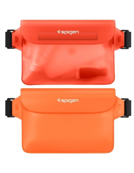Spigen Aqua Shield A620 vandeniui atsparus klubinis krepšys IPX8 - oranžinis 2 vnt. Spigen Aqua Shield A620 vandeniui atsparus klubinis krepšys IPX8 - oranžinis 2 vnt.