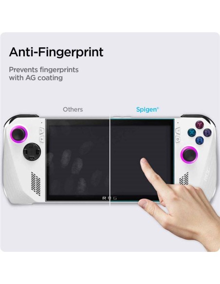 Spigen Glas.tR Plonas grūdintas stiklas, skirtas Asus Rog Ally Spigen Glas.tR Plonas grūdintas stiklas, skirtas Asus Rog Ally