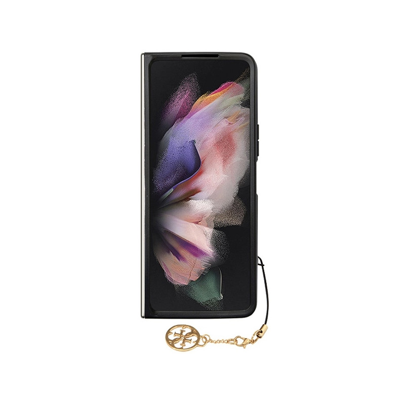 Guess 4G Charms Collection dėklas, skirtas Samsung Galaxy Z Fold 5 - rudas