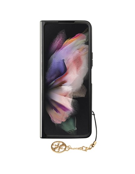 Guess 4G Charms Collection dėklas, skirtas Samsung Galaxy Z Fold 5 - rudas Guess 4G Charms Collection dėklas, skirtas Samsung Galaxy Z Fold 5 - rudas