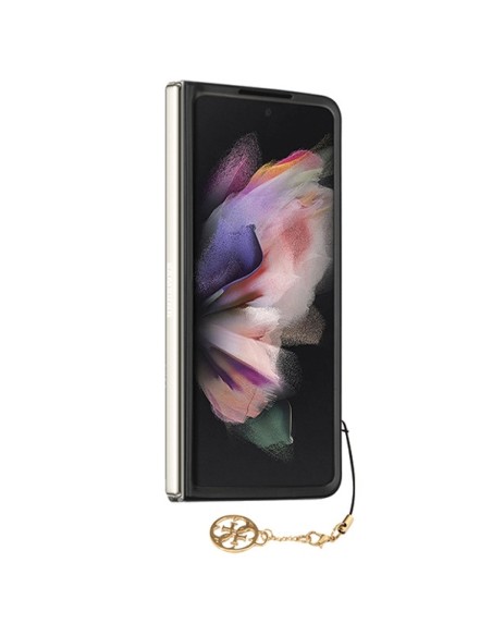 Guess 4G Charms Collection dėklas, skirtas Samsung Galaxy Z Fold 5 - pilkas Guess 4G Charms Collection dėklas, skirtas Samsung Galaxy Z Fold 5 - pilkas