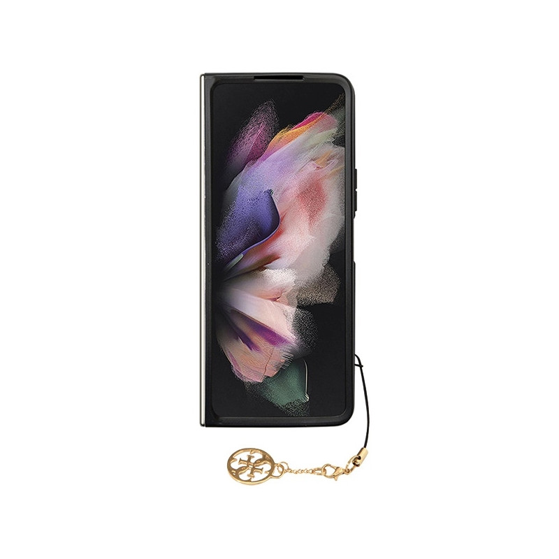 Guess 4G Charms Collection dėklas, skirtas Samsung Galaxy Z Fold 5 - pilkas
