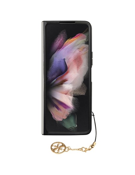 Guess 4G Charms Collection dėklas, skirtas Samsung Galaxy Z Fold 5 - pilkas Guess 4G Charms Collection dėklas, skirtas Samsung Galaxy Z Fold 5 - pilkas