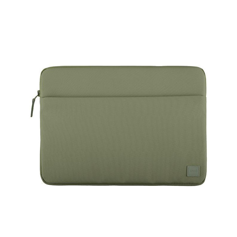 UNIQ Vienna Waterproof RPET dėklas 14" nešiojamam kompiuteriui - žalias UNIQ Vienna Waterproof RPET dėklas 14" nešiojamam kompiuteriui - žalias
