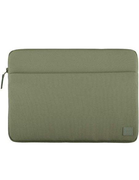 UNIQ Vienna Waterproof RPET dėklas 14" nešiojamam kompiuteriui - žalias UNIQ Vienna Waterproof RPET dėklas 14" nešiojamam kompiuteriui - žalias