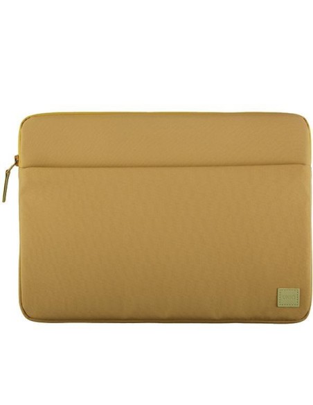 UNIQ Vienna Waterproof RPET dėklas 14" nešiojamam kompiuteriui - geltonas UNIQ Vienna Waterproof RPET dėklas 14" nešiojamam kompiuteriui - geltonas