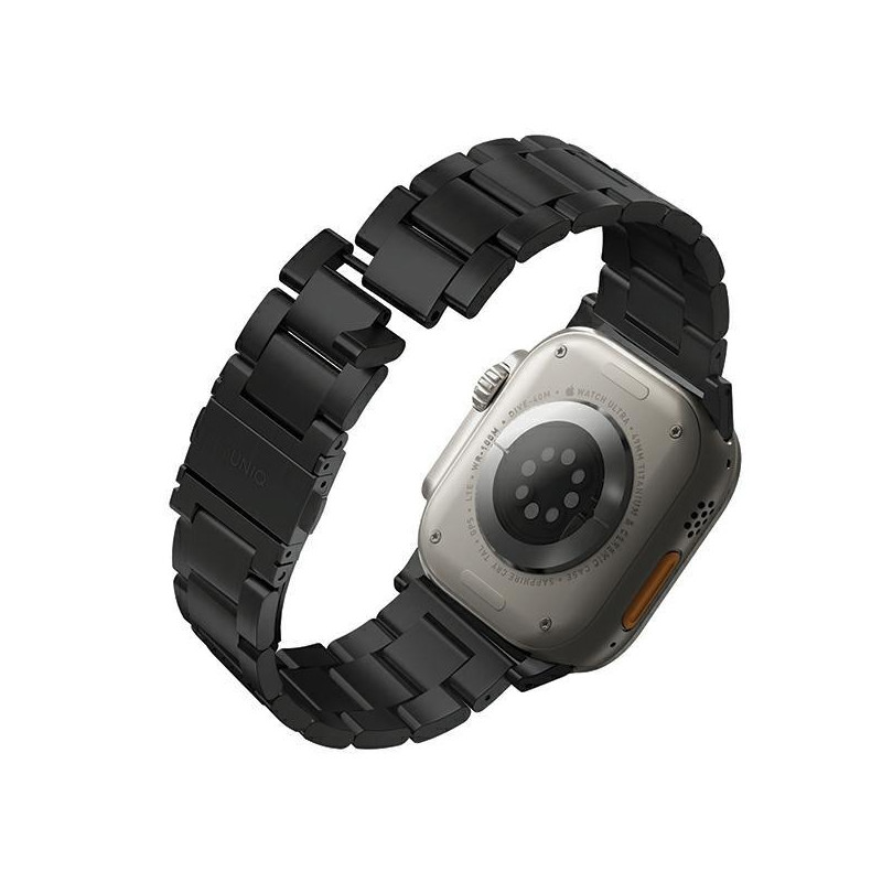 Uniq Osta nerūdijančio plieno dirželis, skirtas Apple Watch 1/ 2/ 3/ 4/ 5/ 6/ 7/ 8/ SE/ SE2/ Ultra 42/ 44/ 45/ 49mm – ju...