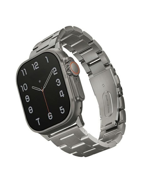 Uniq Osta nerūdijančio plieno dirželis, skirtas Apple Watch 1/ 2/ 3/ 4/ 5/ 6/ 7/ 8/ SE/ SE2/ Ultra 42/ 44/ 45/ 49mm – si... Uniq Osta nerūdijančio plieno dirželis, skirtas Apple Watch 1/ 2/ 3/ 4/ 5/ 6/ 7/ 8/ SE/ SE2/ Ultra 42/ 44/ 45/ 49mm – si...