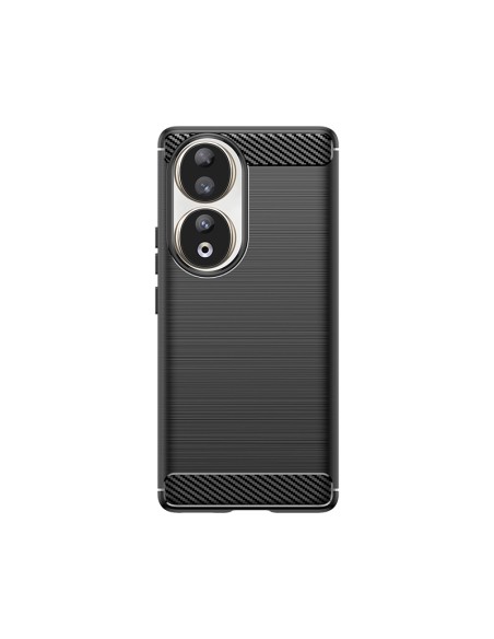 Carbon Case silikoninis dėklas Honor 90 - juodas