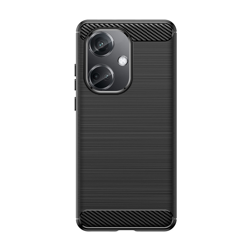 Anglies dėklas, silikoninis dėklas, skirtas OnePlus Nord CE3 5G/ Oppo K11 5G – juodas Anglies dėklas, silikoninis dėklas, skirtas OnePlus Nord CE3 5G/ Oppo K11 5G – juodas