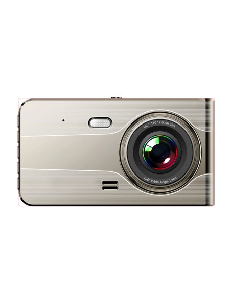DVR979G Full HD G-sensor LCD automobilinis vaizdo registratorius su atbulinės eigos kamera - smėlio spalvos DVR979G Full HD G-sensor LCD automobilinis vaizdo registratorius su atbulinės eigos kamera - smėlio spalvos