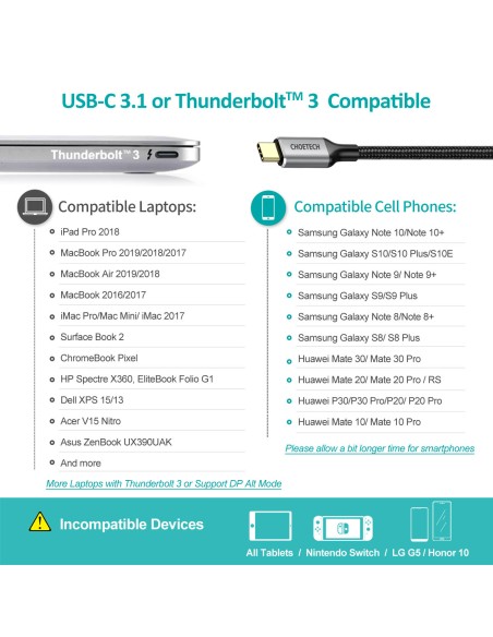 Adapteris HUB USB Type C - HDMI 2.0 + HDMI kabelis 2m pilkas Adapteris HUB USB Type C - HDMI 2.0 + HDMI kabelis 2m pilkas