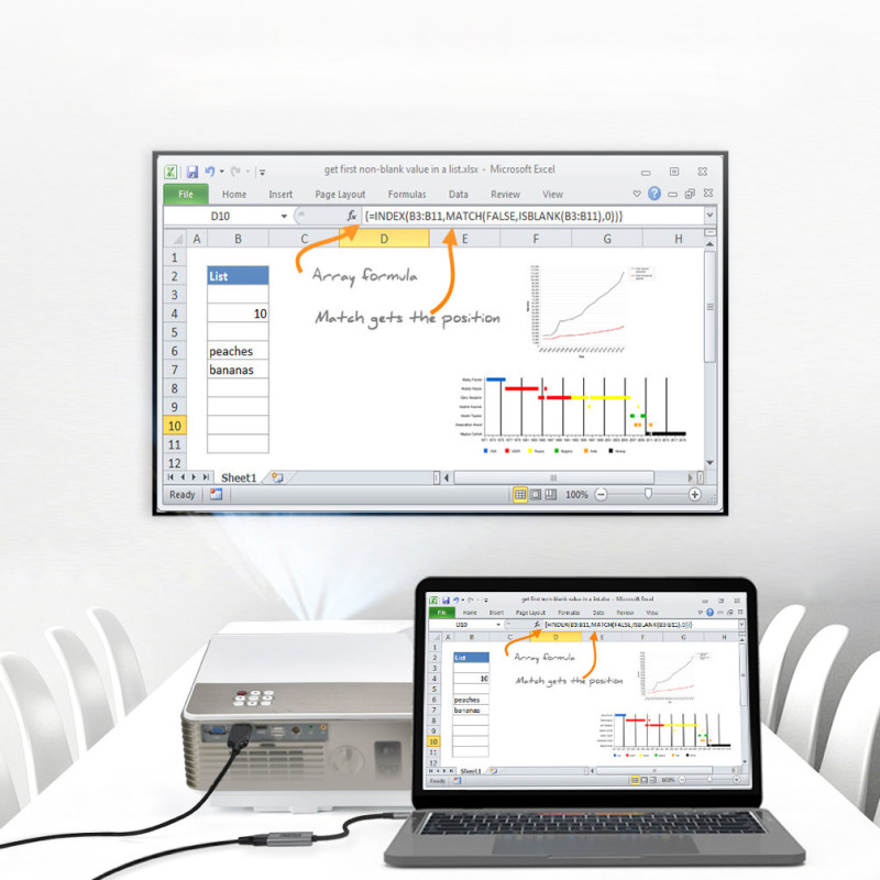 Adapteris HUB USB Type C - HDMI 2.0 + HDMI kabelis 2m pilkas