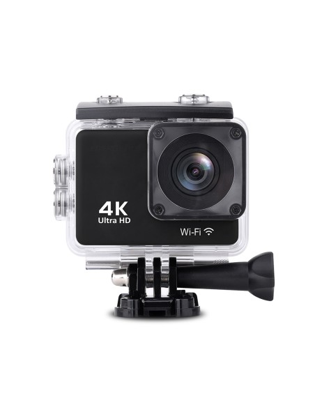 DV8500 4K Wi-Fi 16Mpx sportinė kamera, vandeniui atspari plataus kampo + priedai - juodi DV8500 4K Wi-Fi 16Mpx sportinė kamera, vandeniui atspari plataus kampo + priedai - juodi