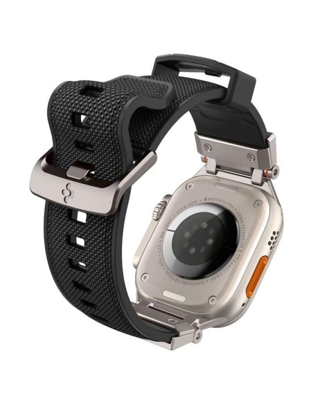 Spigen Durapro Armor dirželis, skirtas Apple Watch 4/ 5/ 6/ 7/ 8/ 9/ SE/ Ultra (42/ 44/ 45/ 49 mm) - juodas Spigen Durapro Armor dirželis, skirtas Apple Watch 4/ 5/ 6/ 7/ 8/ 9/ SE/ Ultra (42/ 44/ 45/ 49 mm) - juodas