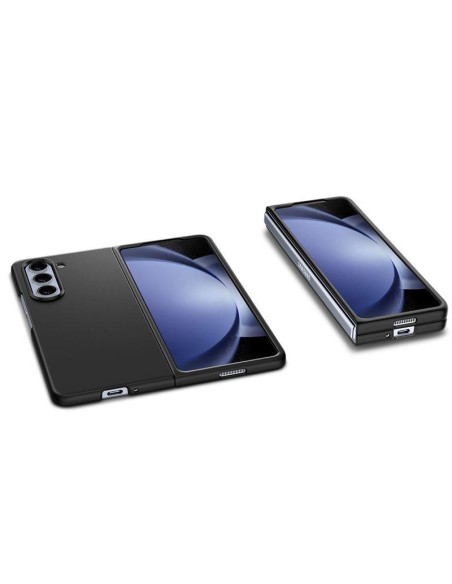 Spigen Airskin dėklas, skirtas Samsung Galaxy Z Fold 5 - juodas Spigen Airskin dėklas, skirtas Samsung Galaxy Z Fold 5 - juodas
