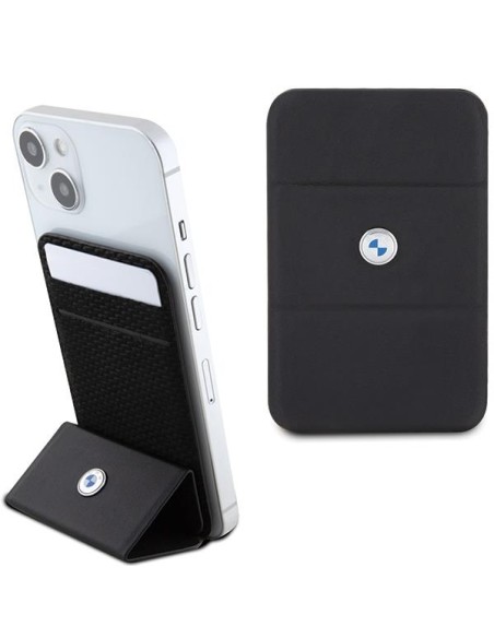 BMW MagSafe Signature Collection magnetinė piniginė - juoda BMW MagSafe Signature Collection magnetinė piniginė - juoda