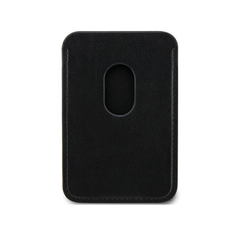 Ferrari MagSafe Leather 2023 Collection magnetinė piniginė - juoda
