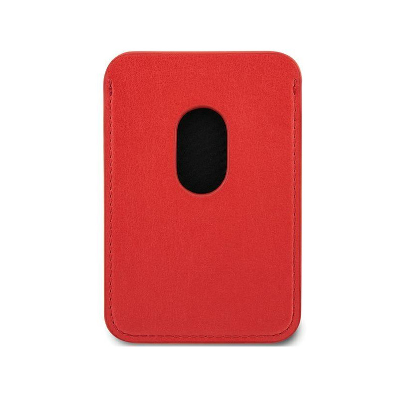 Ferrari MagSafe Leather 2023 Collection magnetinė piniginė - raudona