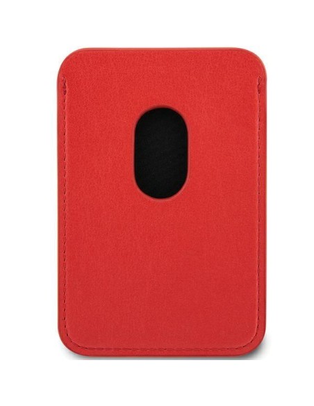 Ferrari MagSafe Leather 2023 Collection magnetinė piniginė - raudona Ferrari MagSafe Leather 2023 Collection magnetinė piniginė - raudona