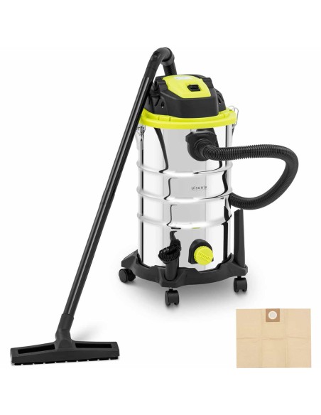 1200W 30L šlapio ir sauso pramoninis dulkių siurblys su maitinimo lizdu 1200W 30L šlapio ir sauso pramoninis dulkių siurblys su maitinimo lizdu