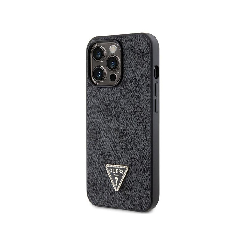 Guess Crossbody 4G Metal Logo dėklas skirtas iPhone 13 Pro / iPhone 13 - juodas