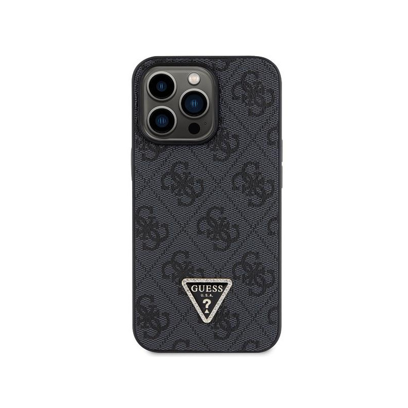 Guess Crossbody 4G Metal Logo dėklas skirtas iPhone 13 Pro / iPhone 13 - juodas