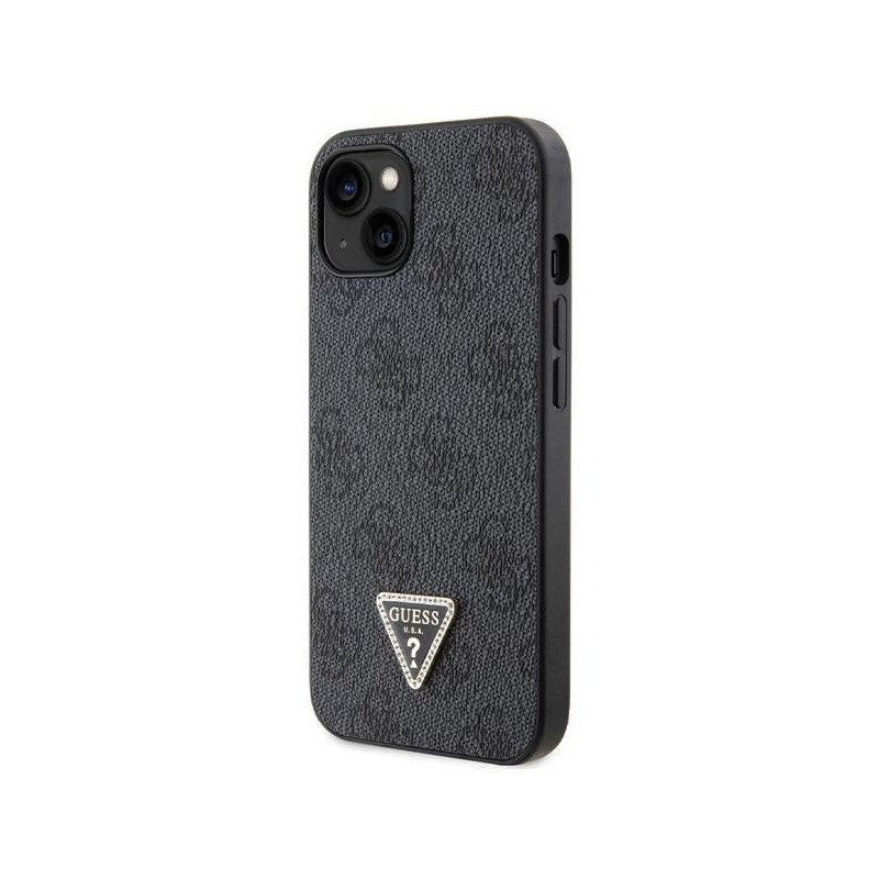 Guess Crossbody 4G Metal Logo dėklas iPhone 13 - juodas