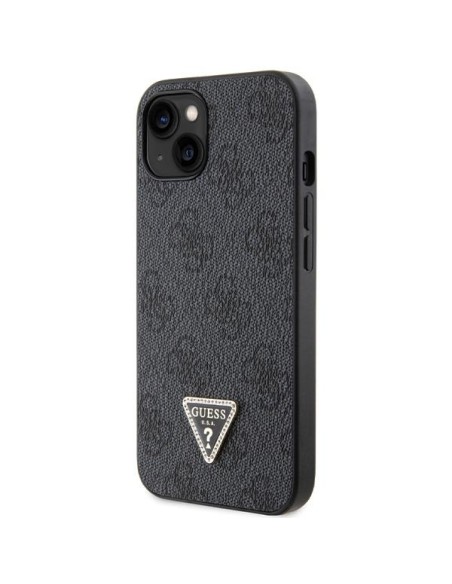 Guess Crossbody 4G Metal Logo dėklas iPhone 13 - juodas Guess Crossbody 4G Metal Logo dėklas iPhone 13 - juodas