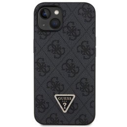 Guess Crossbody 4G Metal Logo dėklas iPhone 13 - juodas