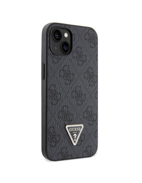 Guess Crossbody 4G Metal Logo dėklas iPhone 13 - juodas Guess Crossbody 4G Metal Logo dėklas iPhone 13 - juodas