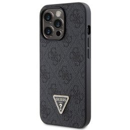 Guess Crossbody 4G Metal Logo dėklas, skirtas iPhone 13 Pro Max - juodas