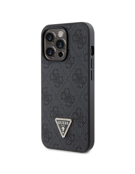 Guess Crossbody 4G Metal Logo dėklas, skirtas iPhone 13 Pro Max - juodas Guess Crossbody 4G Metal Logo dėklas, skirtas iPhone 13 Pro Max - juodas