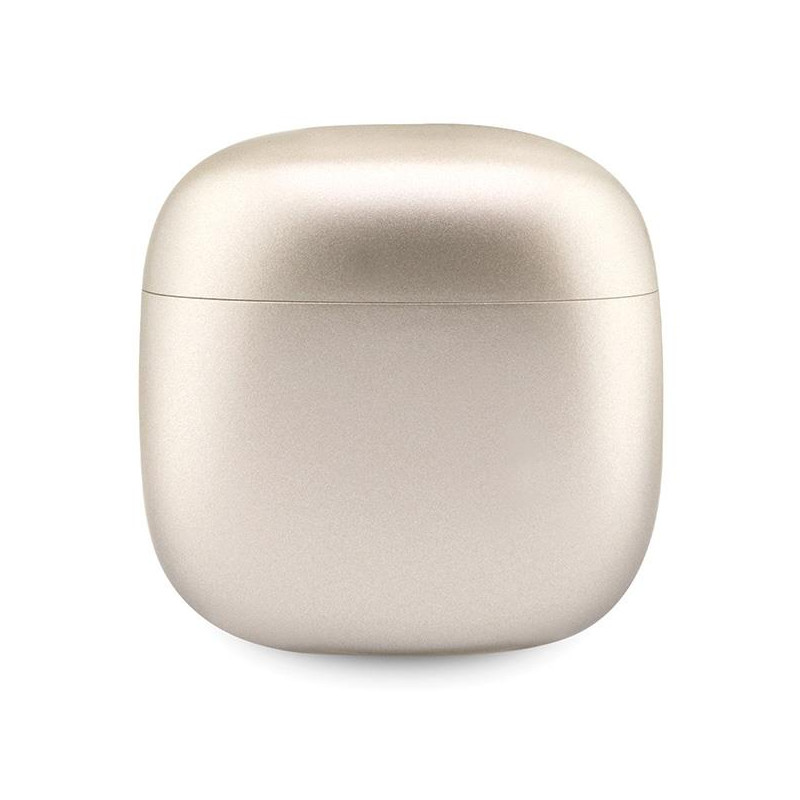 Guess Classic EST Logo TWS Bluetooth ausinės + prijungimo stotelė - auksinė