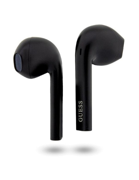 Guess Classic EST Logo TWS Bluetooth ausinės + prijungimo stotelė - juoda Guess Classic EST Logo TWS Bluetooth ausinės + prijungimo stotelė - juoda