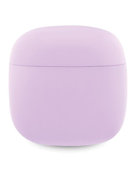 Guess Classic EST Logo TWS Bluetooth ausinės + prijungimo stotelė - violetinė Guess Classic EST Logo TWS Bluetooth ausinės + prijungimo stotelė - violetinė
