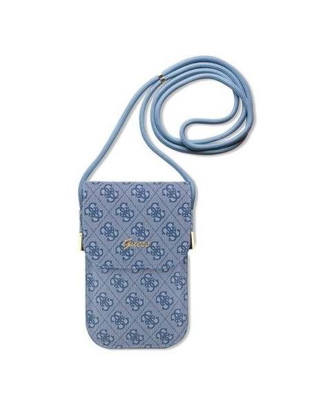 Guess 4G Metal Script Logo rankinė - mėlyna