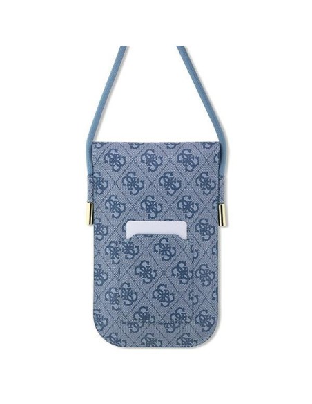 Guess 4G Metal Script Logo rankinė - mėlyna